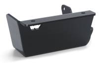 Warn Steering Box Skid Plate - 3/16" Thick - Steel - Black Powder Coat