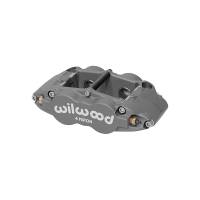 Wilwood Superlite Brake Caliper - Driver Side - 4 Piston - Aluminum - Gray - 14.00" OD x 1.250" Thick Rotor - 5.98" Radial Mount