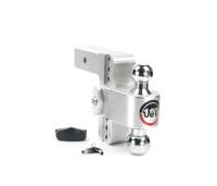 Hitch Parts & Accessories - Hitch Ball Mounts - Weigh Safe - Weigh Safe Ball Mount Hitch - 2/2-5/16" Hitch - 6" Drop - 8000/18500 lb Capacity - Aluminum/Steel/Chrome