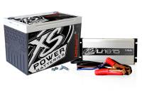 XS Power LI Series Battery - 16V - 1080 Cranking amp - Top Post Screw-In Terminals - 8.5" L x 2.625" H x 3.5" W