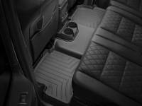 WeatherTech FloorLiner - 2nd Row - Black - CrewMax Cab - Toyota Tundra 2022