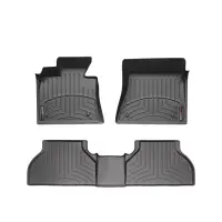 WeatherTech FloorLiners - Front/2nd Row - Black - Audi A3 2014-21/Volkswagen Golf 2015-18