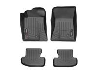 WeatherTech FloorLiners - Front/2nd Row - Black - Ford Mustang 2015-19
