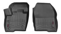 WeatherTech FloorLiners - Front - Black - Ford Midsize SUV 2015-16