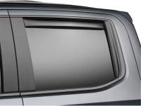 WeatherTech Side Window Deflectors - Rear - Dark Smoke - Ford Midsize SUV 2020-23