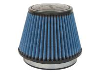aFe Power Magnum FLOW Pro 5R Conical Air Filter Element - 7 in Base - 4-3/4 in Top - 5-1/2 in Flange - 5 in Tall - Blue