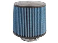 aFe Power Magnum FLOW Pro 5R Conical Air Filter Element - 8 in Base - 7 in Top - 4 in Flange - 6.7 in Tall - Blue