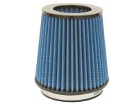 aFe Power Magnum FLOW Pro 5R Conical Air Filter Element - 7 in Base - 5-1/2 in Top - 5-1/2 in Flange - 7 in Tall - Blue