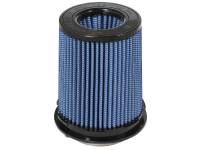 aFe Power Magnum FLOW Pro 5R Conical Air Filter Element - 5 in Base - 4-1/2 in Top - 3-1/2 in Flange - 7-1/2 in Tall - Blue