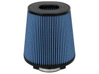 aFe Power Magnum FLOW Pro 5R Conical Air Filter Element - 9 in L x 7-1/2 in W Base - 6-3/4 in L x 5-1/2 in W Top - 5 in Flange - 9 in Tall - Blue