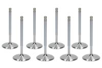 AFR Exhaust Valve - 1.600 in Head - 8 mm Valve Stem - 5.030 in Long - Stainless - Small Block Chevy/Ford (Set of 8)