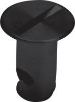 Quick Turn Fasteners and Components - Quick Turn Fasteners - Allstar Performance - Allstar Performance Flush Head Aluminum Quick Turn Fastener - 5/16 x 0.500 in Body - Black (Set of 10)