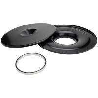 Allstar Performance Lightweight Air Cleaner Assembly - 14 in Round - 5-1/8 in Carb Flange - 1/2 in Spacer - Black