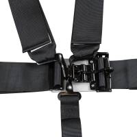 Zamp - Zamp 5-Point Latch & Link Harness - Black - 2" to 3" Shoulder / 3" Lap - Pull Down - SFI 16.1 - Image 4