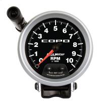Autometer COPO Tachometer - 10000 RPM - Full Sweep - 3-3/4 in Diameter - Black Face
