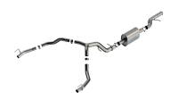 Borla S-Type Cat-Back Exhaust System - 3-1/2 in Diameter - 2-3/4 in Tailpipes - Stainless - GM Fullsize SUV 2021-22