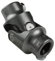 Borgeson Steering Universal Joint - Single Joint - 17 mm Double D to 3/4 in Smooth