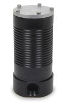 Canton Canister Remote - Oil Filter - 6.25 in Tall - 12 AN Female O-Ring Inlet/Outlet - Black