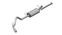 Corsa Sport Cat-Back Exhaust System - 3 in Diameter - 4 in Tip - Stainless - Polished - Toyota Tundra 2011-21