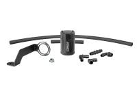 Corsa Oil Catch Can - 3 oz - 3/8 in NPT Hose Barbs - Dodge Charger/Challenger 2011-22/Midsize SUV 2018-21/Jeep Grand Cherokee 2012-21