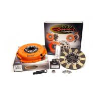 Centerforce Dual Friction Single Disc Clutch Kit - 11 in Diameter - 1-1/16 in x 10 Spline - Sprung Hub - Organic/Carbon - Ford Mustang 1999-2004
