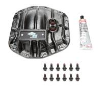 Differentials and Rear-End Components - Differential Covers - Dana - Spicer - Dana - Spicer Rear Differential Cover - Gray Hammertone - Dana 44 - Jeep Wrangler 2018-21