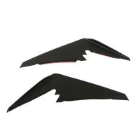 Drake Muscle Cars Front Dive Planes - Black - Chevy Camaro 2019-22 (Pair)