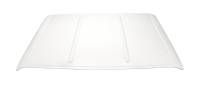 Defender Racing Bodies - Defender Dirt Late Model Roof - 45 in Long - 46 in Wide - Composite - White