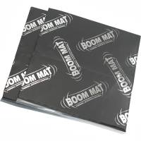 DEI Boom Mat - 12 x 12-1/2 in Sheet - 1/2 in Thick - Black/Silver (Pair)