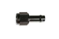 Earl's Vapor Guard - 6 AN Female Swivel to 5/16 in Hose Barb - Straight - Adapter - Black