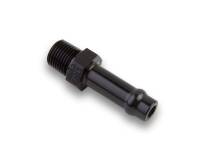 Hose Barb Fittings and Adapters - NPT to Hose Barb Adapters - Earl's - Earl's Vapor Guard - 3/8 in NPT Male to 3/8 in Hose Barb - Straight - Adapter - Black