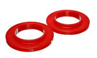 Energy Suspension Hyper-Flex Coil Spring Isolator - 2-3/4 in ID - 4-9/16 in OD - 3/4 in Thick - Red (Pair)