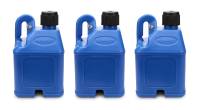 Flo-Fast - Flo-Fast Stackable Utility Jug - 5 Gallon - Blue (Set of 3)