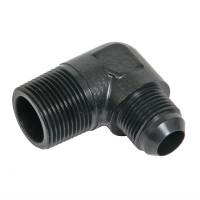Fragola 90 Degree 12 AN Male to 1 in NPT Male Adapter - Black