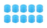 Fragola 8 AN Plastic Cap - Blue (Set of 10)