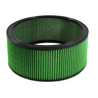 Green Filter Round Air Filter Element - 14 in Diameter - 6 in Tall - Green