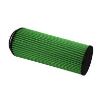Green Filter Conical Air Filter Element - 5.5 in Diameter Base - 4.75 in Diameter Top - 13.75 in Tall - 4 in Flange - Green