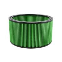 Green Filter Round Air Filter Element - 11 in Diameter - 6 in Tall - Green