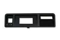 Holley EFI Holley EFI 6.86 in Dash Bezel - Black - With Vents - Ford Fullsize Truck 1973-79