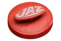 Jaz Twist Lock Fuel Cell Filler Cap - 4 in OD - T-Handle - Red - JAZ Logo