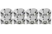 JE Pistons 23 Degree FSR Hollow Dome Forged Piston - 4.125 in Bore - 0.043 x 0.043 x 3 mm Ring Grooves - Plus 10.80 cc - Small Block Chevy (Set of 8)