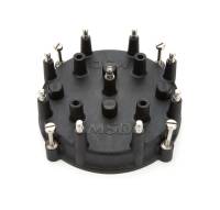 Jesel Extreme Series Distributor Cap - HEI Style Terminals - Clamp Down - Black - MSD - Jesel Belt Drive System - Various Applications V8