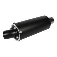 Exhaust - JOES Racing Products - JOES Spec Muffler - 2 in Inlet - 1-3/4 in Outlet - 10 in Long - Black