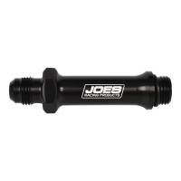 JOES 6 AN Male O-Ring to 6 AN Male Adapter - 3 in Long - Black