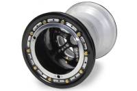 Keizer Wheels - Keizer Micro Sprint Splined Wheels - Keizer Aluminum Wheels - Keizer 27 Spline Wheel - 10 x 13 in - 6.000 in Backspace - Black
