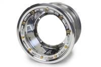 Keizer Aluminum Wheels - Keizer Direct Mount Wheel - 10 x 7 in - 3.000 in Backspace - Beadlock - Polished - Mini/Micro Sprint