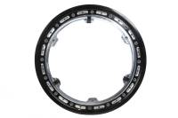 Wheel Parts and Accessories - Beadlocks & Covers - Keizer Aluminum Wheels - Keizer 6 Tab Beadlock Ring - Threaded Aluminum - Black - Keizer 15 in Wheels