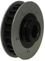 Alternators/Generators and Components - Alternator Pulleys & Belts - KRC Power Steering - KRC HTD Alternator Pulley - 24 Tooth - 10 mm Bore - Belt Guides - Black