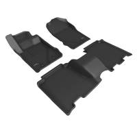 3D Maxpider Kagu Front/Rear Floor Liner - Black/Textured - Ford Compact SUV 2021-22