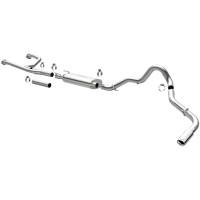 Magnaflow Street Series Cat-Back Exhaust System - 3 in Diameter - 4 in Tip - Stainless - Toyota Tundra 2022